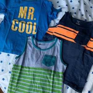 DONATION: Tucker and Tate, and Carter tops